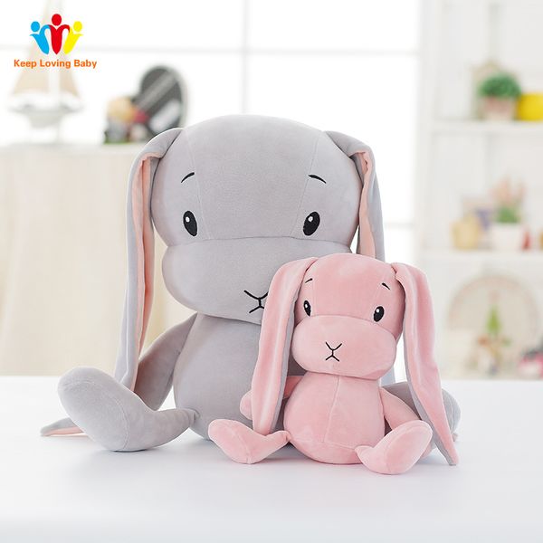 

newborns baby pillow room decoration plush toys infant kids rabbit baby bedding sleep toys doll for boy bunny baby room decor