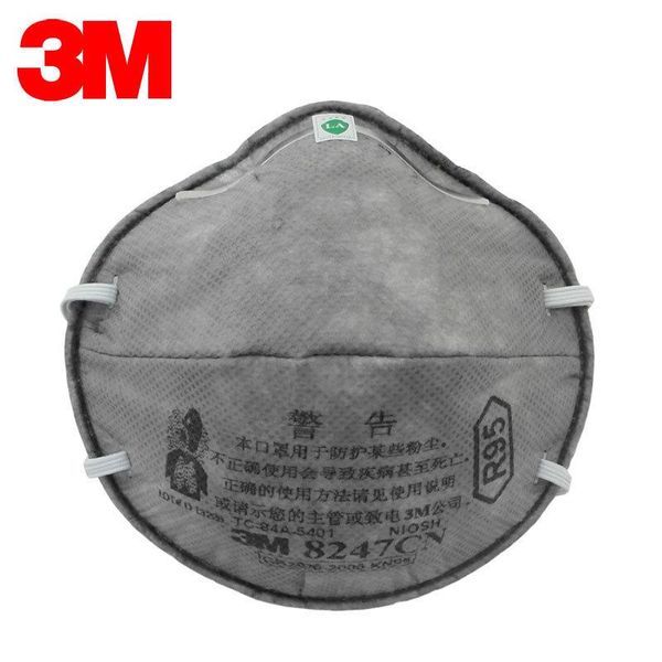 

brand 3m 8247 n95 cup-shaped face masks same as ffp2 disposable protective dustproof pm2.5 face masks