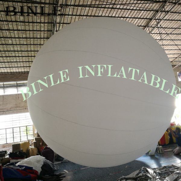 

белый гигантский надувной шар воздушный шар надувной землю воздушный шар со светодиодом для украшения событий