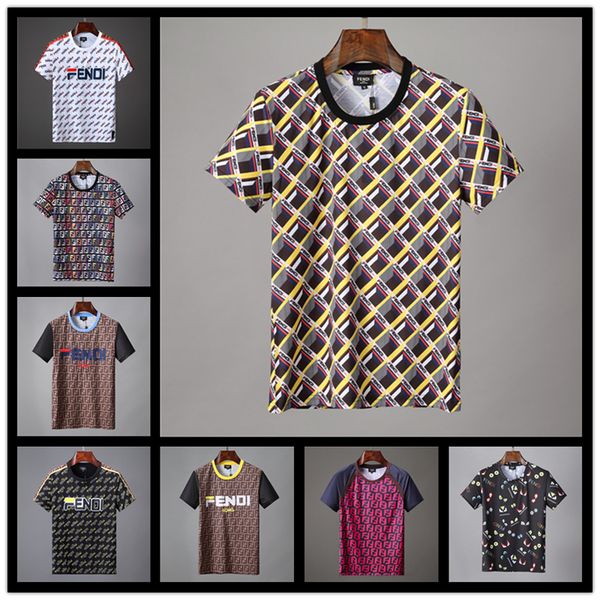 

2019 дизайнерские футболки футболки мужские футболки хлопок новые тройники с коротким рукавом повседневная футболка футболки для дизайнерски, White;black