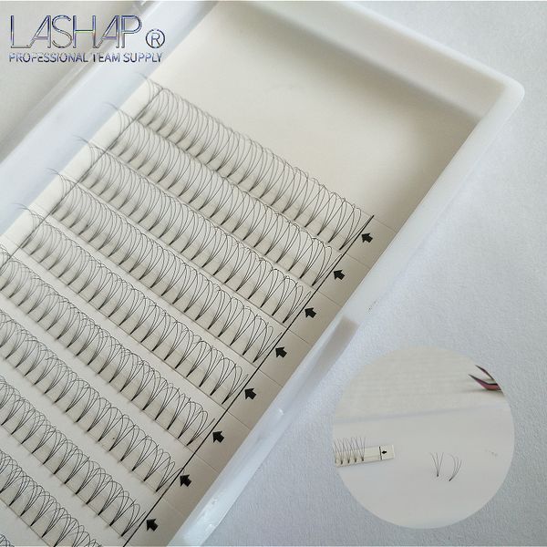 

lashap 1box 0.07 d curl faux mink eyelashes extensions 3d easy fans natural long individual eyelash beauty makeup