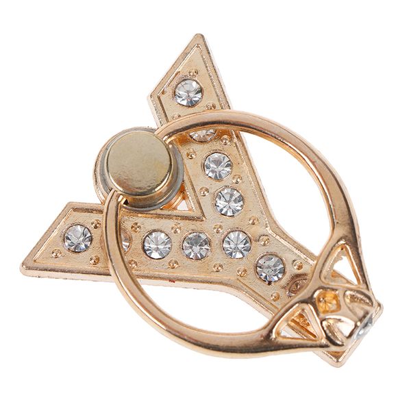 

360 градусов палец кольцо смартфон стенд держатель металла Алмаз A-Z письмо держате