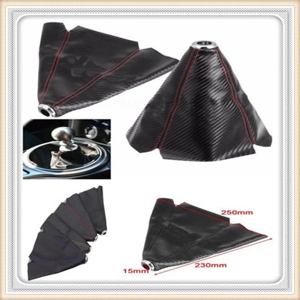 

fiber leather gear knob automatic shifter boot cover for taurus mondeo galaxy falcon everest s-max escort