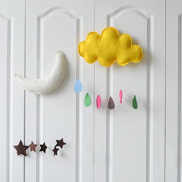 

wall hanging decor clouds waterdrop for baby kids bedroom nursery room tent yh-17