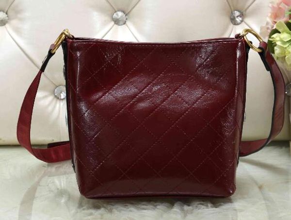 

2019 new women's fashion bags drawstring bags handbag handbags shoulder chain bag purse diamond lattice bags #56011