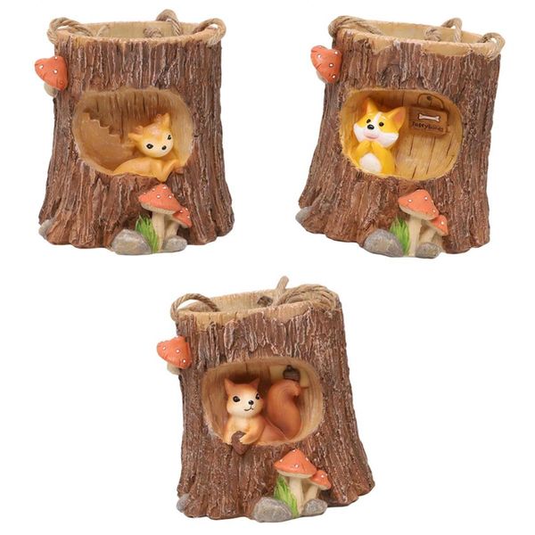 

3pcs succulent planter bonsai pot decorations gardenornament fairy garden