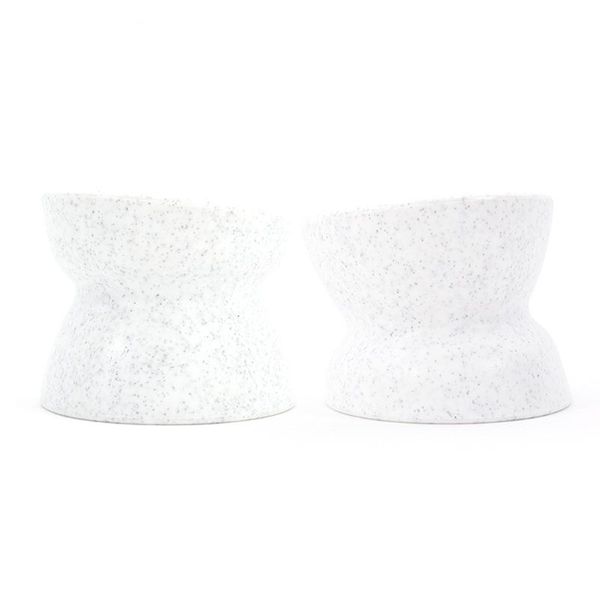

pet feeder вопианнй cat food bowl коик stress free double side use feeding dish