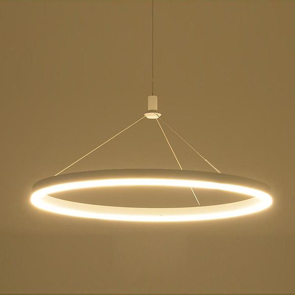 Modern Hanging Lamps Simple Ring Suspension Luminaire Nordic