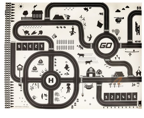 

indoor car map toys for boy game gift