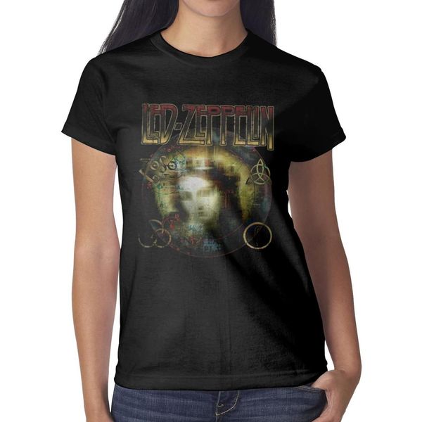 

led zeppelin stained glass black womens t shirt,shirts,t shirts,tee shirts printing cool t make a champion casual t shirt, White