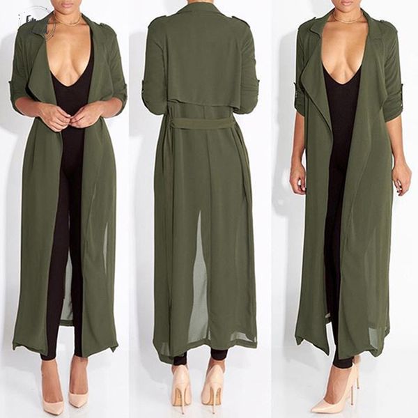 

women summer blouse chiffon cardigan long sleeve chiffon through ladies lapel long jacket shirt beach cover up femme outerwear, White