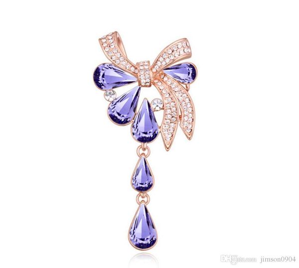 

украшения ювелирных изделий бесплатная доставка использование swarovski elemental кристалл брошь облако павильон рвет boutique pin броши выс, Gray