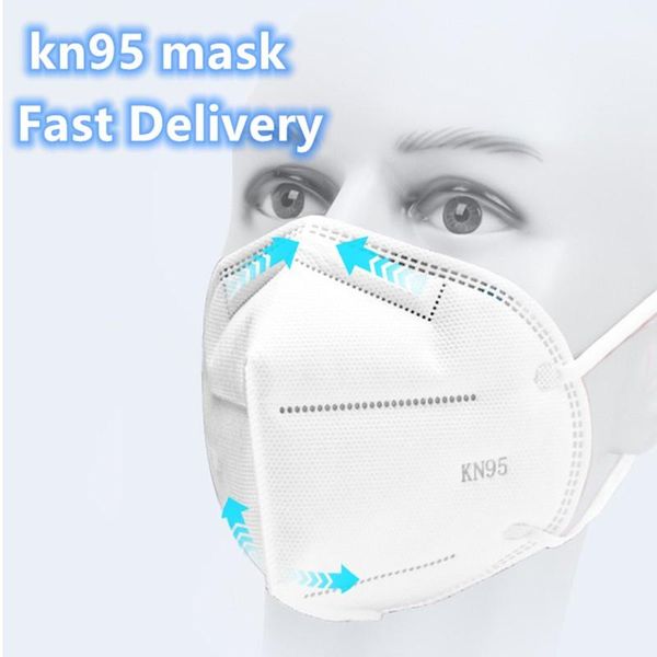 

kn95 маска антипылевая бактериальная n95 маска для лица 4-слойная pm2. 5 пылезащитная защитная 95% фильтрация kn95 рот муфельная крышка kf94