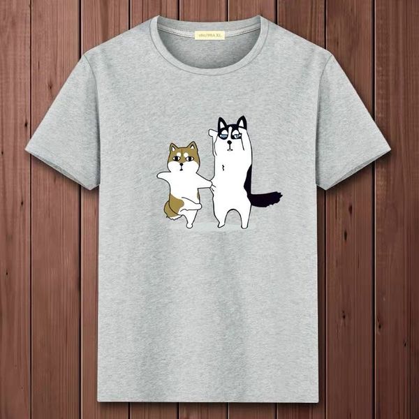 

brand mens funny smoking van gogh printed cotton t shirts designer short sleeve oversize hip hop casual boyfriend tshirt tee, White;black