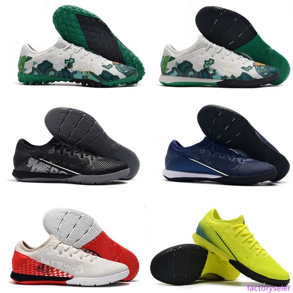 

fashion mens soccer shoes mercurial vapors 13 pro ic tf indoor soccer cleats cr7 cristiano ronaldo football boots njr neymar scarpe calcio