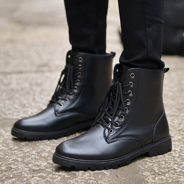 

boots, boots, men's shoes winter shoes men mens, Black