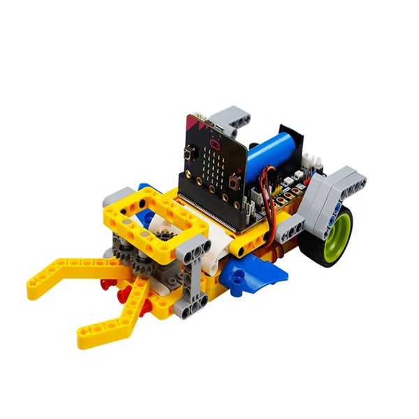 

программа intelligent robot building block car kit различные формы паровые программирование образование автомобиля для micro: bit программир