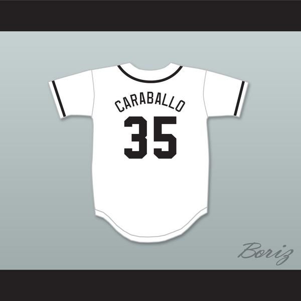 

Rick Caraballo 35 Salamanders Baseball Jersey 1st Annual Rock N' Jock Diamond Derby