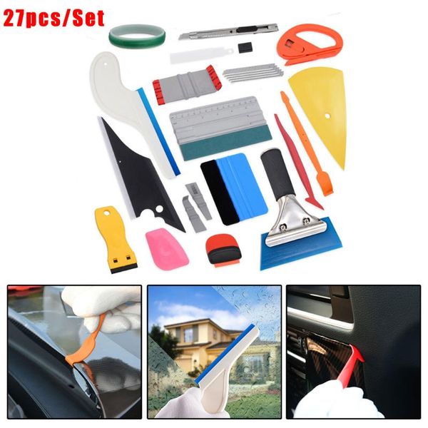

new application tools for car window tint vinyl wrap squeegee tuck gasket