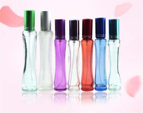 

Portable colorful gla perfume bottle with atomizer empty co metic container for travel pray bottle 30ml 50ml avaiable
