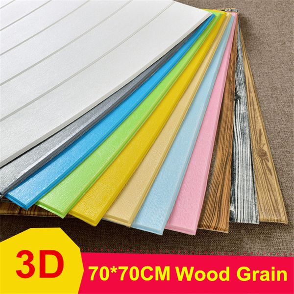 

self adhesive wood grain wallpaper 3d waterproof wall mural living room background wall paper bedroom decor sticker