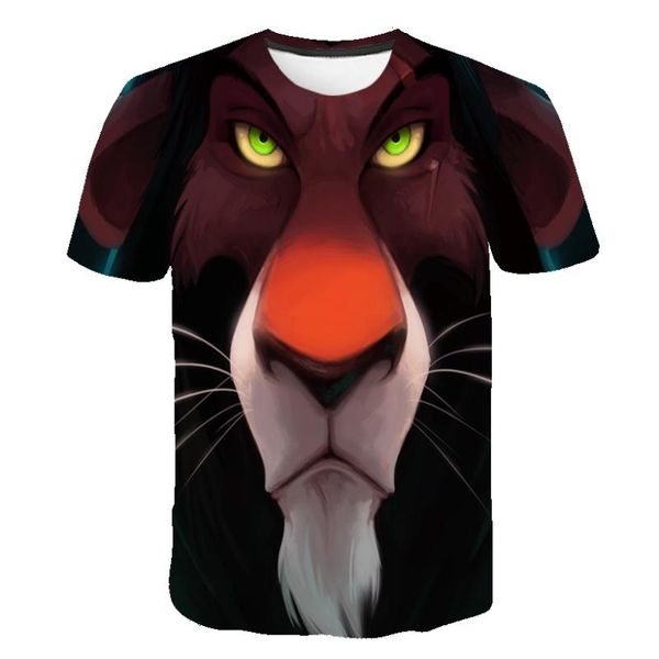 

2020 latest fashion menswear summer anime personality cartoon summer 3d printed t-shirt men/boy fashion 3d cartoon casual t, White;black