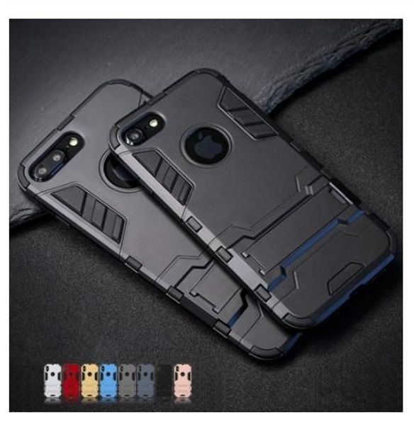 

good quality luxury stand armor phone holder case for iphone 7 8 6 6s plus x s xs hybrid tpu+hard pc shockproof back cover for iphone 5 5s