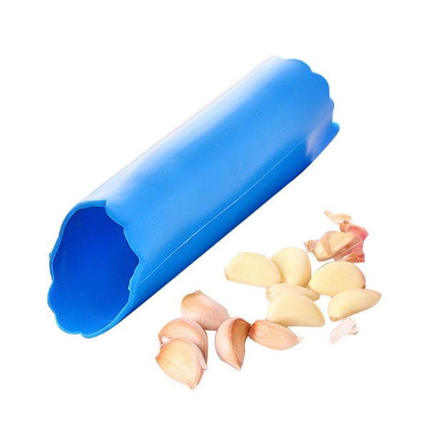 

magic silicone garlic peeler peel easy kitchen tool color random drop shipping