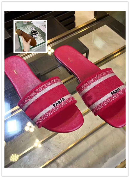 

new dazzle flowers women sandals designer slippers embroidery sandal striped beach causal slipper, Black