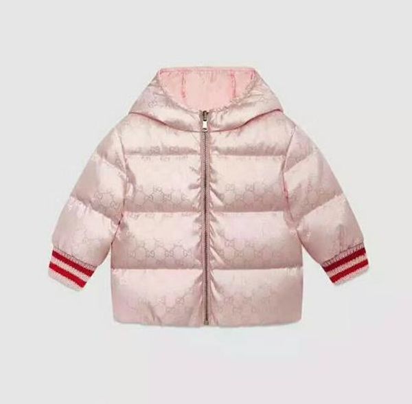 

luxury baby boys down jacket baby boys hooded coat children clothing warm thick jackets baby girls boys clothes double-sided outerwear, Blue;gray