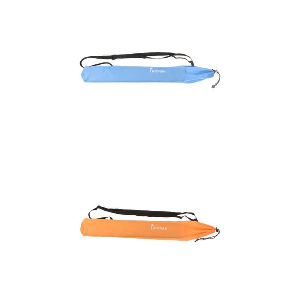 

2pcs outdoor hiking pole walking trekking stick storage carrier bag case