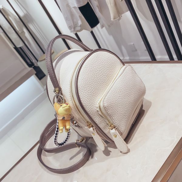 

small backpack female 2020 new style mini backpack fashion multi-purpose pu leather mini bag