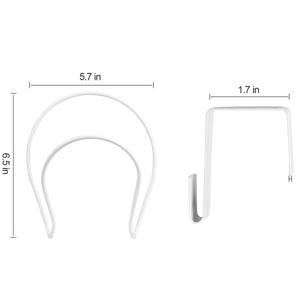 2019 5 Pack Door Wall Mounted Hat Rack Cap Rack Baseball Cap