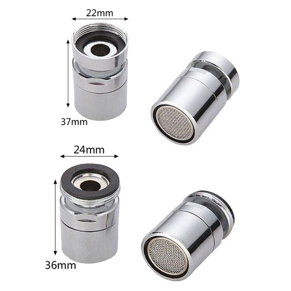 

brass water saving tap faucet aerator sprayer attachment with 360-degree swivel