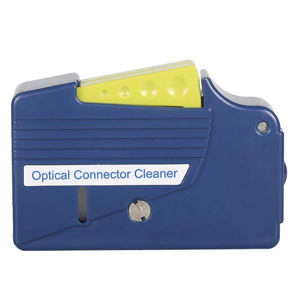 

fiber optical connector cleaner box tool plastic cassette cleans 500 times