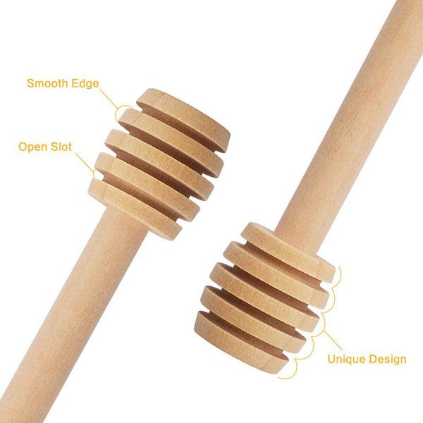 

wooden honey stick dippers honey stir rod honey dipper 810 cm kitchen tool
