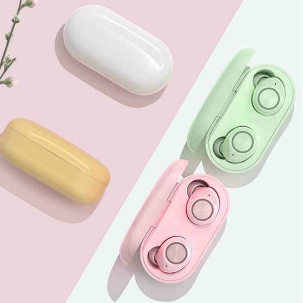 

designer wireless bluetooth earphones touch tw60 control stereo bluetooth v5.0 earbuds in-ear headphones portable sport headset wholesale