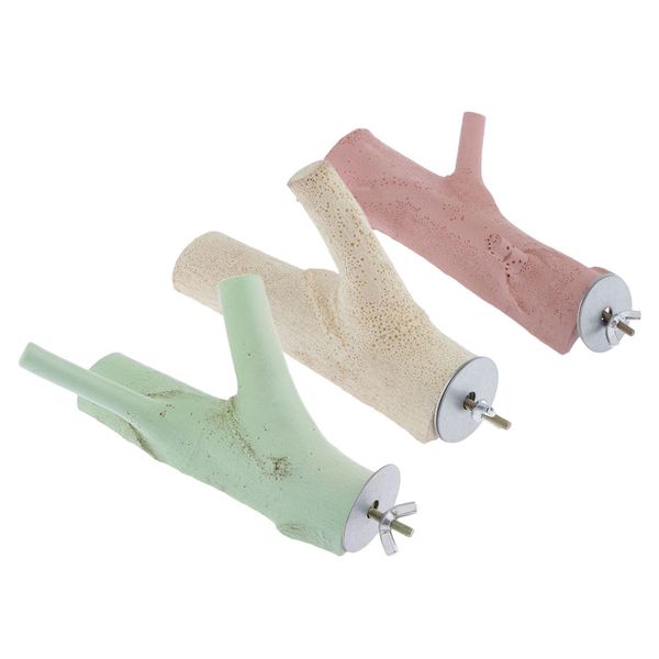 

3pcs birds stand perch parrot stand toy for small medium birds parrots