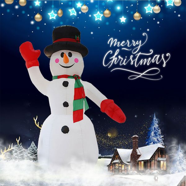 

inflatable christmas snowman outdoor christmas decoration home garden xmas new year festival party props decor gift for kids
