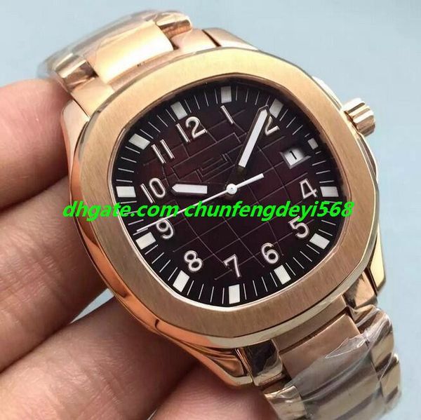 

luxury watch 3 style aqu@naut steel black jumbo 40mm bracelet mens watch 5167/1a-001 automatic fashion men's watches wristwatch, Slivery;brown