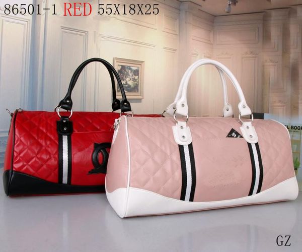 

55cm women and men travel bag duffle bag brand de igner luggage handbag large capacity port bag ch86501