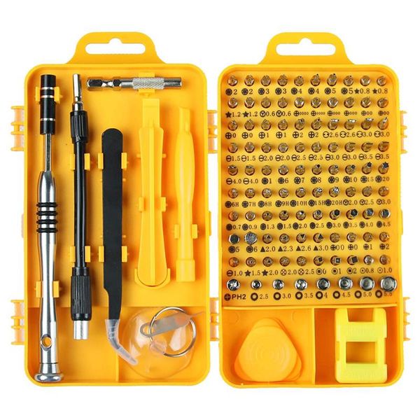 

115in 1 screwdriver set torx multifunctional computer pc mobile phone digital electronic device repair hand home tools
