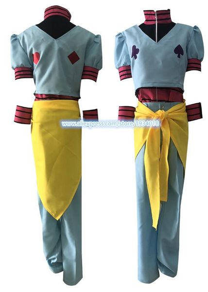 

x hisoka cosplay costume custom made, Black