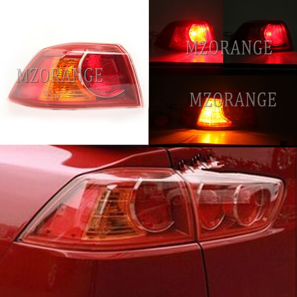 

mzorange outer tail light for mitsubishi lancer-ex 2007-2014 tail rear brake lamp driver side lamp light no bulb