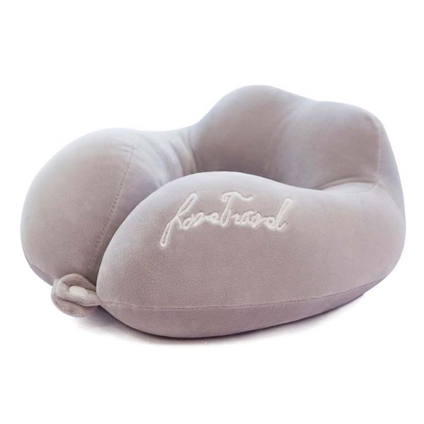 

memory foam pillow neck soft nursing cushion pillow neck support head rest u shaped headrest office car flight travel pillows