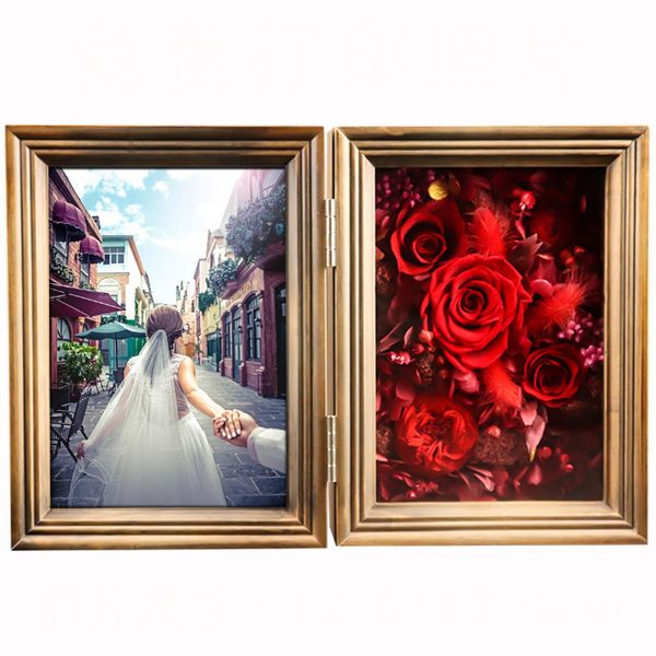 

eternal flower rose wooden family picture p frame decoration accessories picture frame home decor valentine's day gift