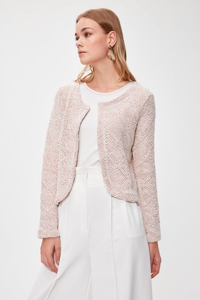 

trendyol knitted coat twoaw20ce0289, Black;brown