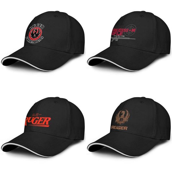 

unisex ruger rust logo мода бейсбол sandwich водитель hat fit лучший грузовик cap red precision стрелковой огнестрельное black, Blue;gray