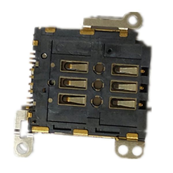 

sim card reader slot tray rear single card to double card