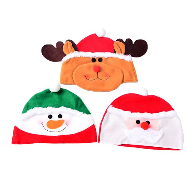 

lovely snowman/elk/ old man christmas hat gifts for christmas decorations #1016 a2#